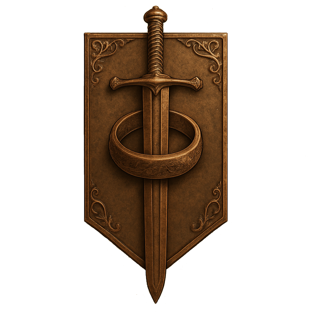 Bronze emblem