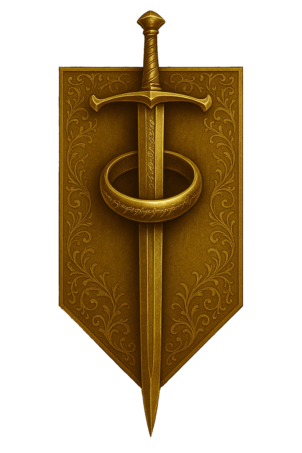 gold emblem