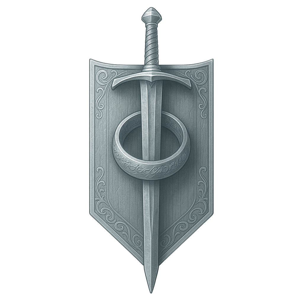 silver emblem
